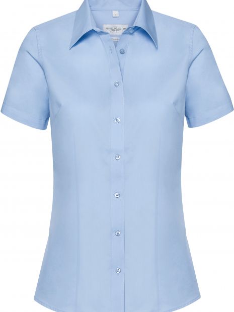 LADIES' SHORT SLEEVE TAILORED COOLMAX® SHIRT