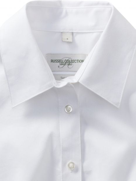 LADIES' SHORT SLEEVE TAILORED COOLMAX® SHIRT