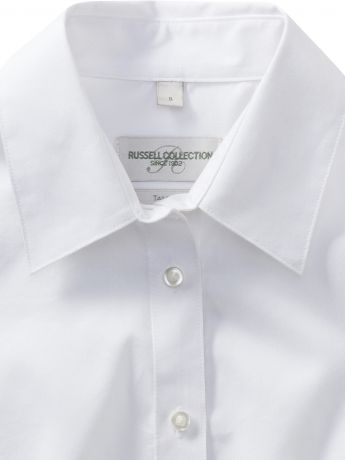 RUSSELL LADIES' SHORT SLEEVE TAILORED COOLMAX® SHIRT