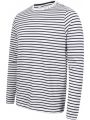 T-shirt SKINNIFIT Long sleeved striped t-shirt voor bedrukking &amp; borduring