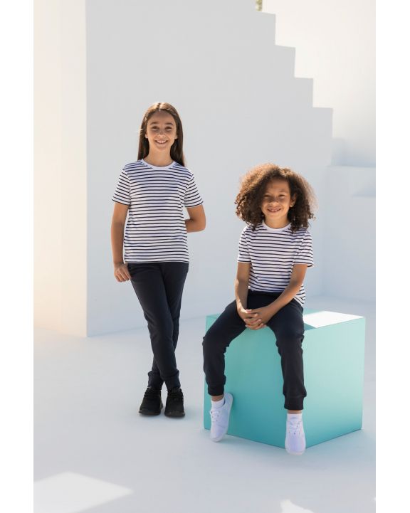 T-shirt SKINNIFIT Kids' striped t-shirt voor bedrukking & borduring