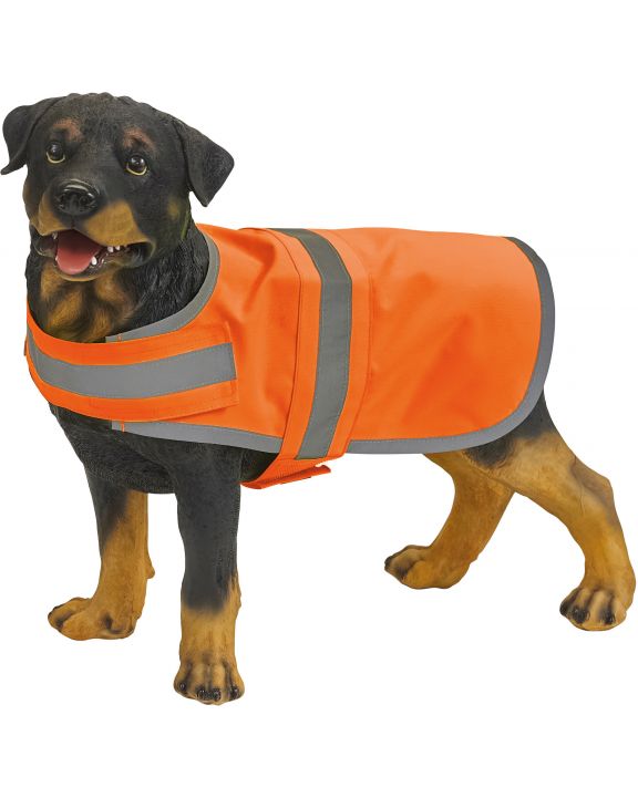 Accessoire YOKO YOKO Hundeweste in Warnfarbe personalisierbar