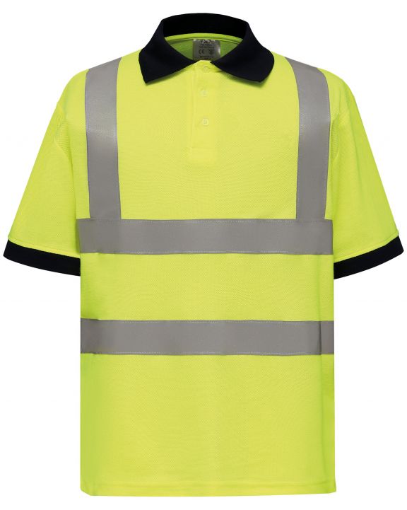 Poloshirt YOKO High Visibility Short Sleeve Polo Shirt voor bedrukking & borduring