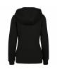 Sweater BUILD YOUR BRAND Ladies Merch Zip Hoody voor bedrukking & borduring