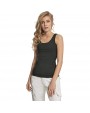T-shirt BUILD YOUR BRAND Ladies Merch Top voor bedrukking &amp; borduring