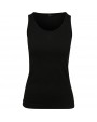 T-shirt BUILD YOUR BRAND Ladies Merch Top voor bedrukking &amp; borduring