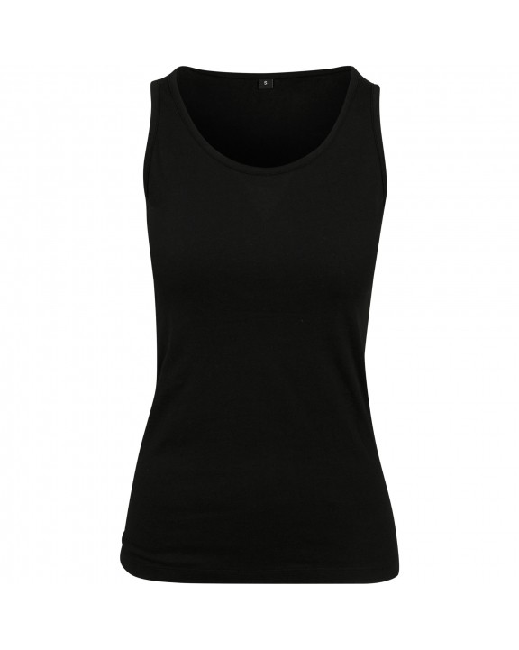 T-shirt BUILD YOUR BRAND Ladies Merch Top voor bedrukking &amp; borduring