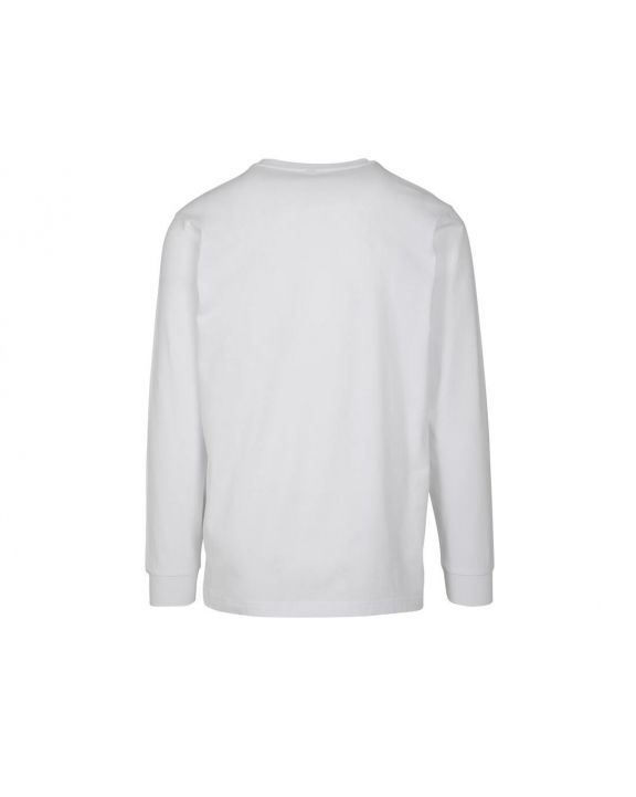 T-shirt personnalisable BUILD YOUR BRAND Longsleeve Tee with cuffrib