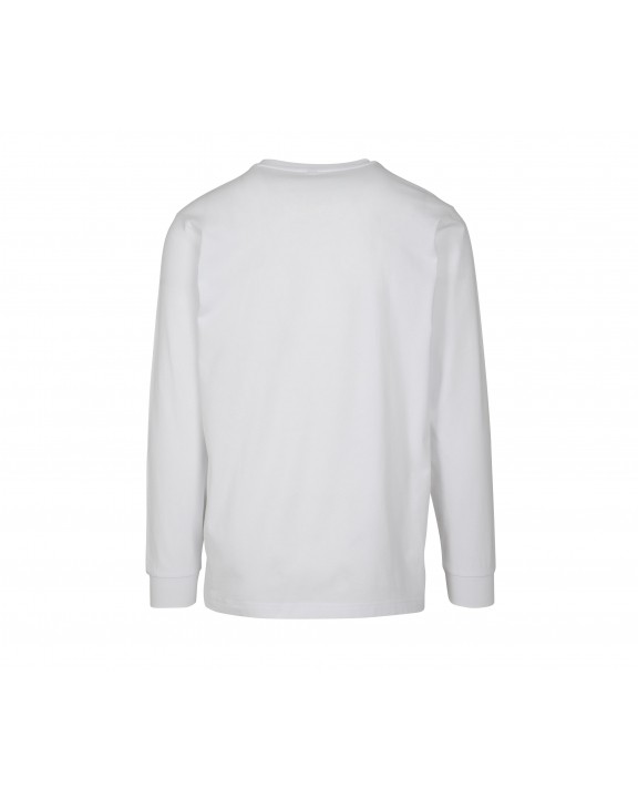 BUILD YOUR BRAND Longsleeve With Cuffrib T-Shirt personalisierbar