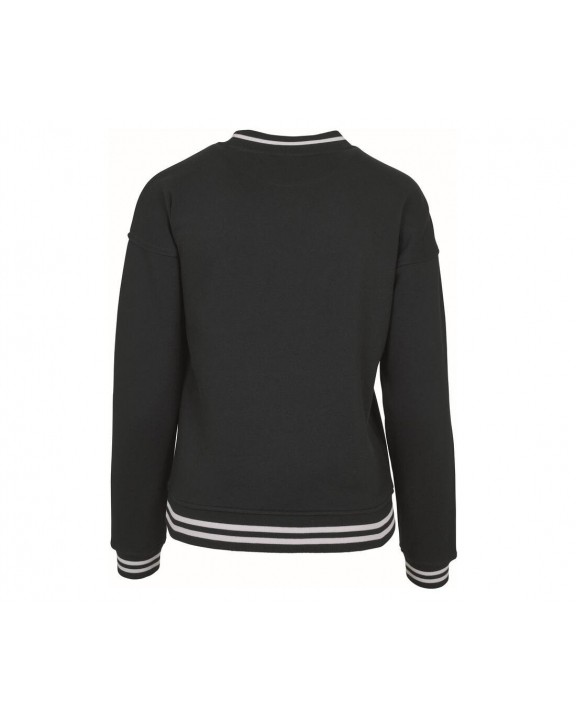 Sweat-shirt personnalisable BUILD YOUR BRAND Ladies College Sweat Crew