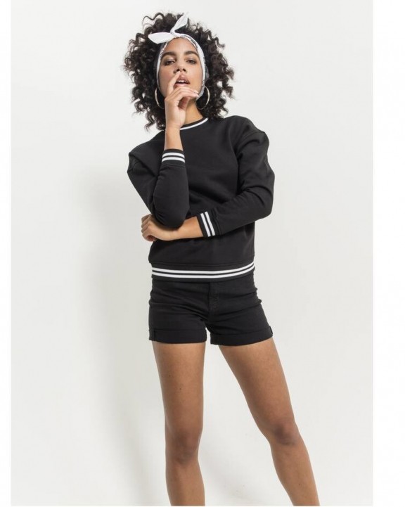 Sweat-shirt personnalisable BUILD YOUR BRAND Ladies College Sweat Crew