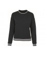 Sweat-shirt personnalisable BUILD YOUR BRAND Ladies College Sweat Crew