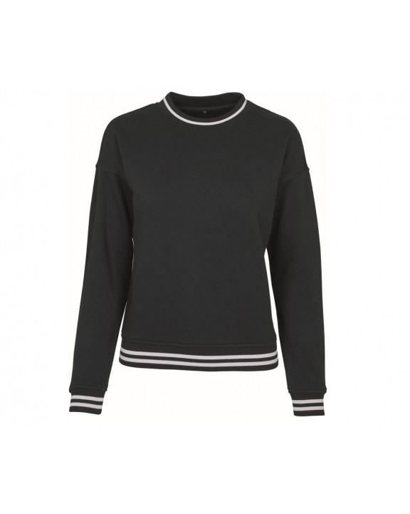 Sweat-shirt personnalisable BUILD YOUR BRAND Ladies College Sweat Crew