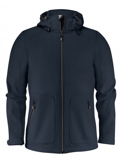 PRINTER VESTE SOFTSHELL KARTING bleu marine foncé personnalisable