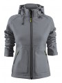 PRINTER VESTE SOFTSHELL KARTING FEMME gris acier personnalisable