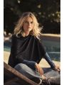 Laine polaire personnalisable JAMES-HARVEST PONCHO FEMME