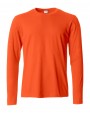 T-shirt CLIQUE Basic-T L/S voor bedrukking &amp; borduring