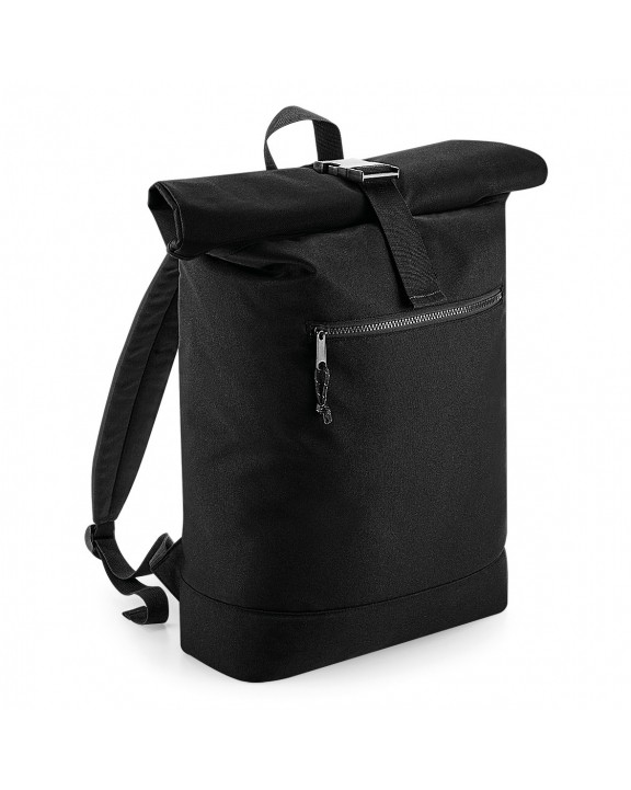 Tas & zak BAG BASE Gerecyclede rugzak Roll-Top voor bedrukking &amp; borduring