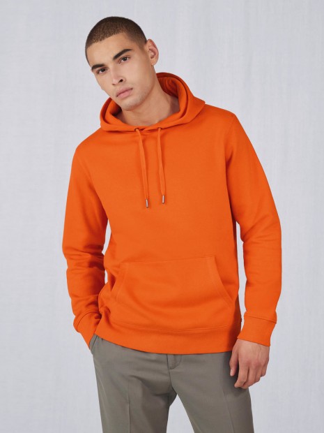 Sweat-shirts à personnaliser B&C B&C KING HOODED_° pure orange