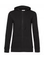 Sweat-shirt personnalisable B&C Organic Inspire Zipped Hood /women