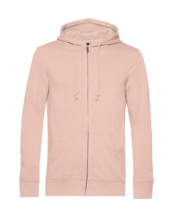 Sweatshirt B&C Organic Inspire Zipped Hood personalisierbar