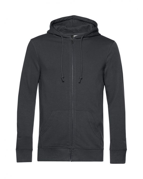 Sweat-shirt personnalisable B&C Organic Inspire Zipped Hood