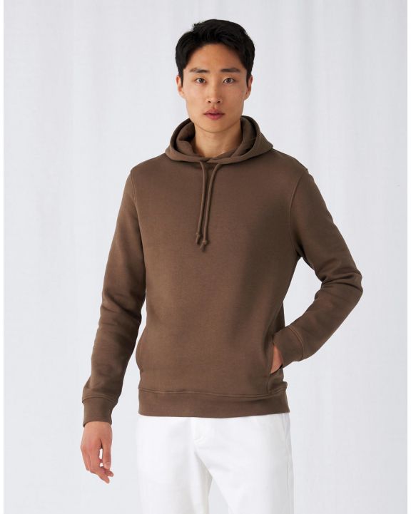 Sweater B&C Organic Inspire Hooded voor bedrukking & borduring