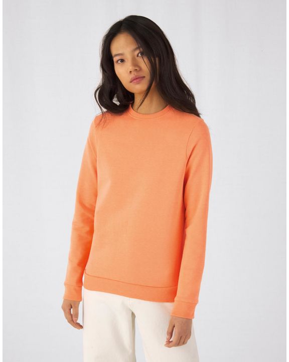 Sweater B&C #Set In /women French Terry voor bedrukking & borduring