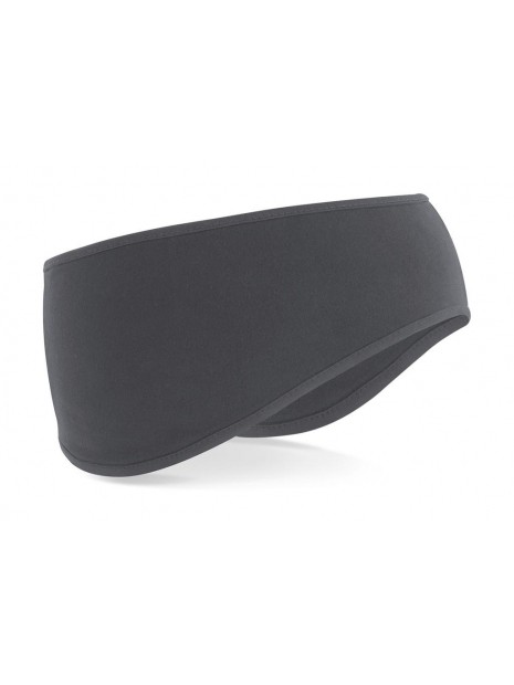 BEECHFIELD SOFTSHELL SPORTS TECH HEADBAND gris graphite personnalisable