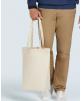 Tote bag BAGS BY JASSZ Cotton Bag LH with Gusset voor bedrukking & borduring