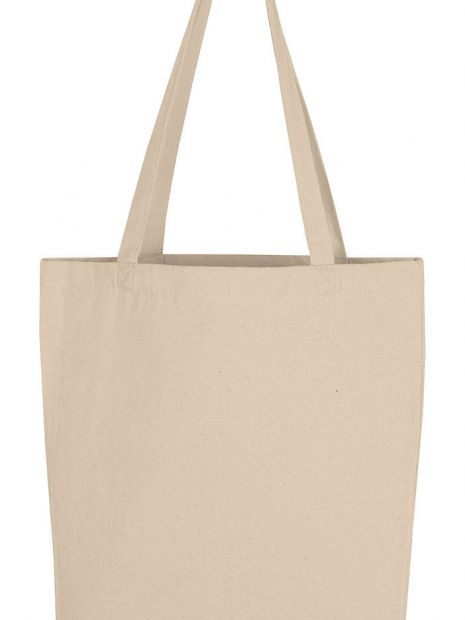 Canvas Cotton Bag LH with Gusset