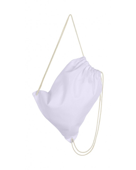Sac & bagagerie personnalisable BAGS BY JASSZ Baby Canvas Cotton Drawstring Backpack