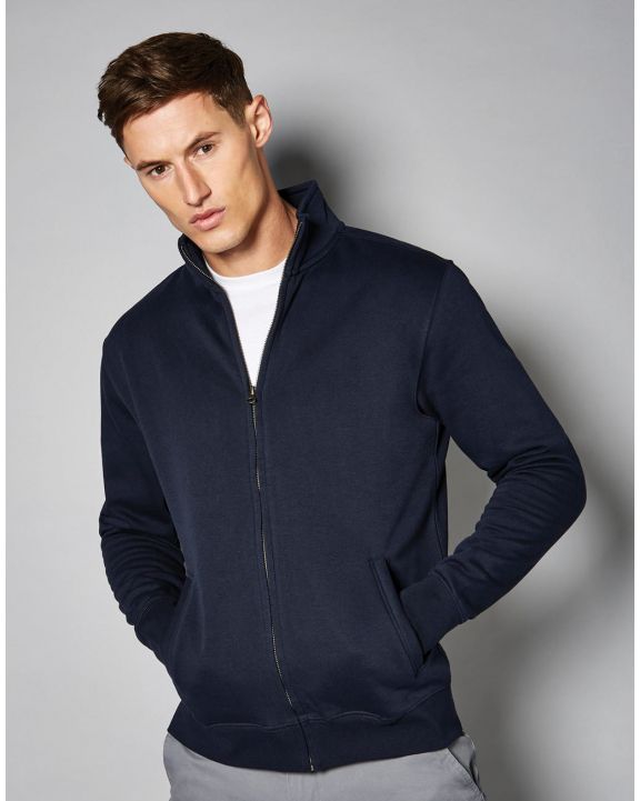 Sweater KUSTOM KIT Regular Fit Zipped Sweatshirt voor bedrukking & borduring
