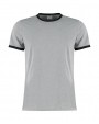 KUSTOM KIT Fashion Fit Ringer Tee T-Shirt personalisierbar