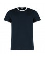 KUSTOM KIT Fashion Fit Ringer Tee T-Shirt personalisierbar