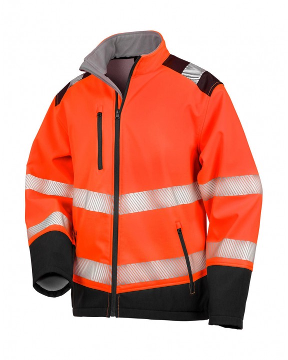RESULT Printable Ripstop Safety Softshell Softshell personalisierbar