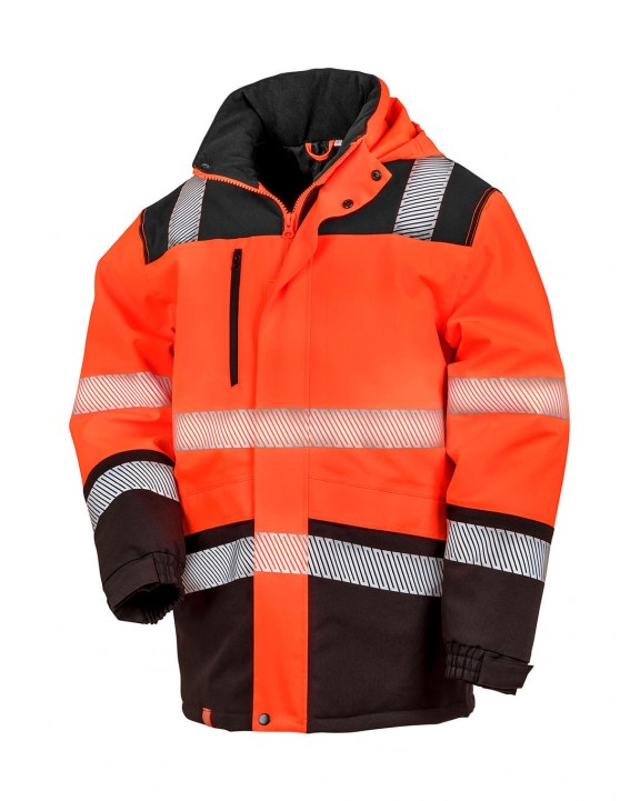 Softshell personnalisable RESULT Printable Waterproof Softshell Safety Coat