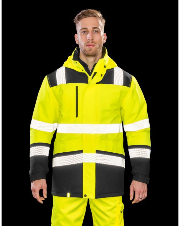 Softshell personnalisable RESULT Printable Waterproof Softshell Safety Coat