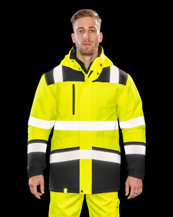 Softshell personnalisable RESULT Printable Waterproof Softshell Safety Coat