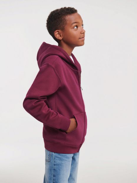 Kids' Authentic Zipped Hood Sweat