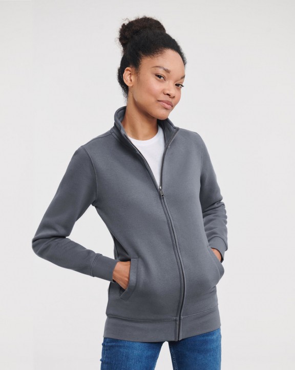 Sweater RUSSELL Ladies' Authentic Sweat Jacket voor bedrukking &amp; borduring