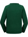 Sweat-shirts à personnaliser RUSSELL Kids' Authentic Raglan Sweat vert bouteille