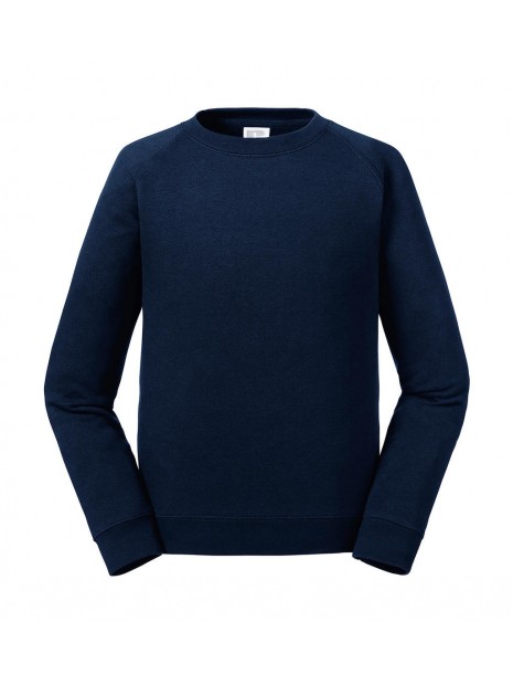 RUSSELL Kids' Authentic Raglan Sweat french marine personnalisable