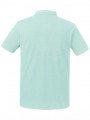 Polos à personnaliser RUSSELL MEN'S PURE ORGANIC POLO aqua