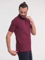 Polos à personnaliser RUSSELL MEN'S PURE ORGANIC POLO bordeaux
