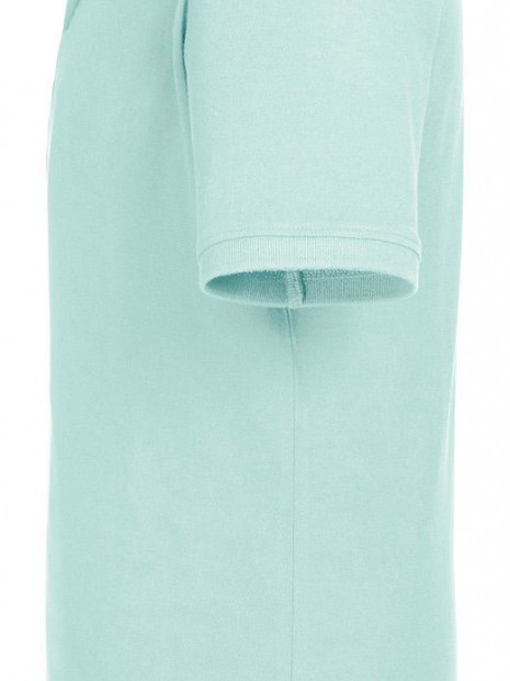 Polos à personnaliser RUSSELL MEN'S PURE ORGANIC POLO aqua