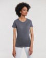 RUSSELL LADIES' PURE ORGANIC HEAVY TEE T-Shirt personalisierbar