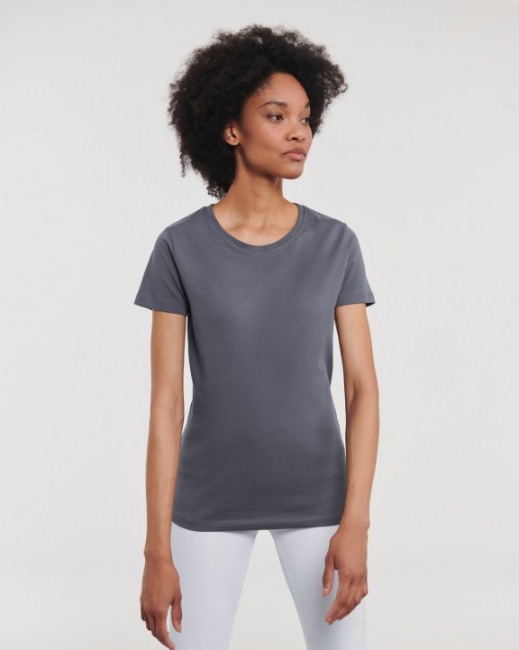 RUSSELL LADIES' PURE ORGANIC HEAVY TEE T-Shirt personalisierbar