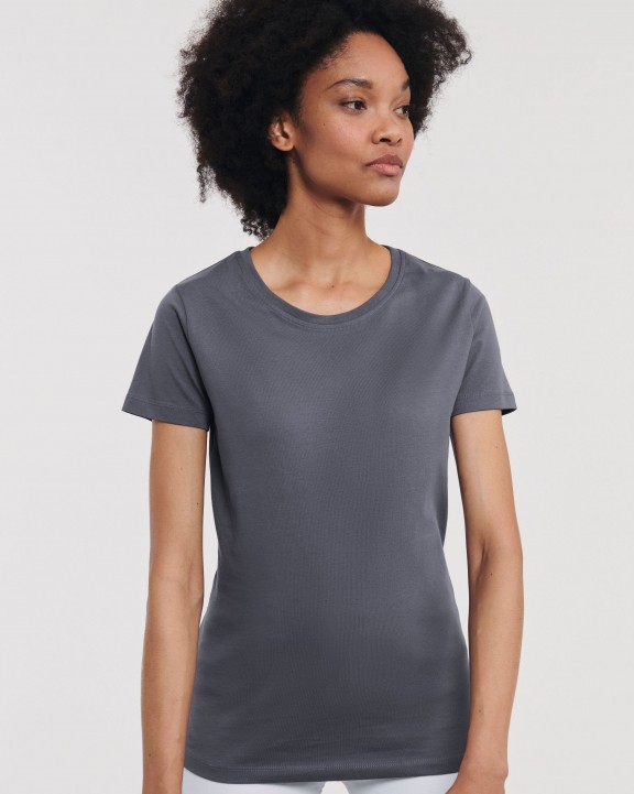 RUSSELL LADIES' PURE ORGANIC HEAVY TEE T-Shirt personalisierbar