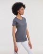 RUSSELL LADIES' PURE ORGANIC HEAVY TEE T-Shirt personalisierbar